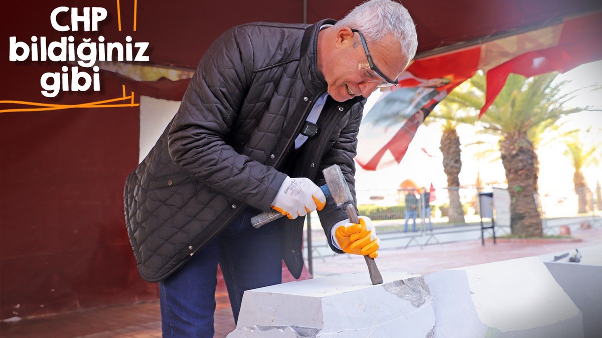CHP’li Alanya Belediyesi’nden ‘Uluslararası Taş Heykel Sempozyumu’