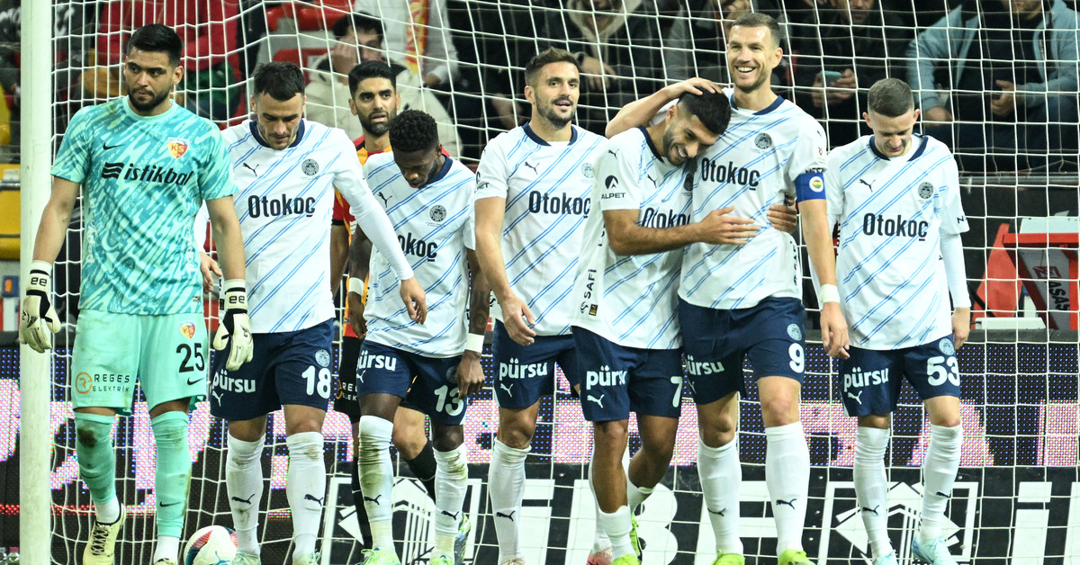 Fenerbahçe, Kayseri’de birçok ilki yaşadı: Hücumda coştu!