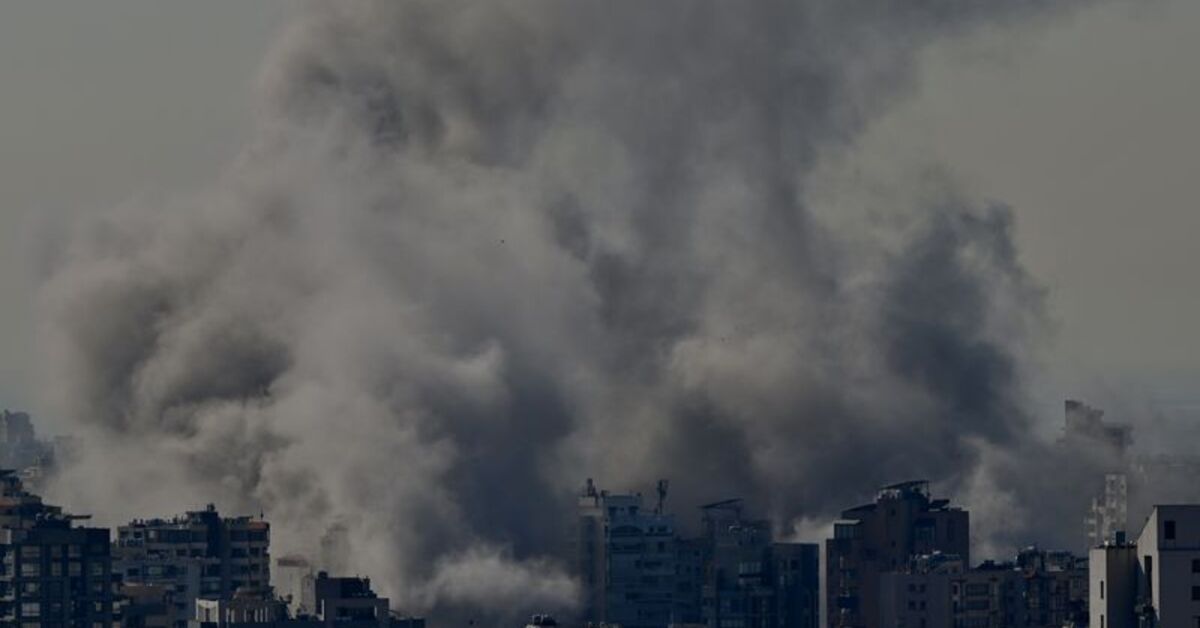 İsrail, Beyrut’un güneyindeki Dahiye’ye 3 şiddetli hava saldırısı düzenledi