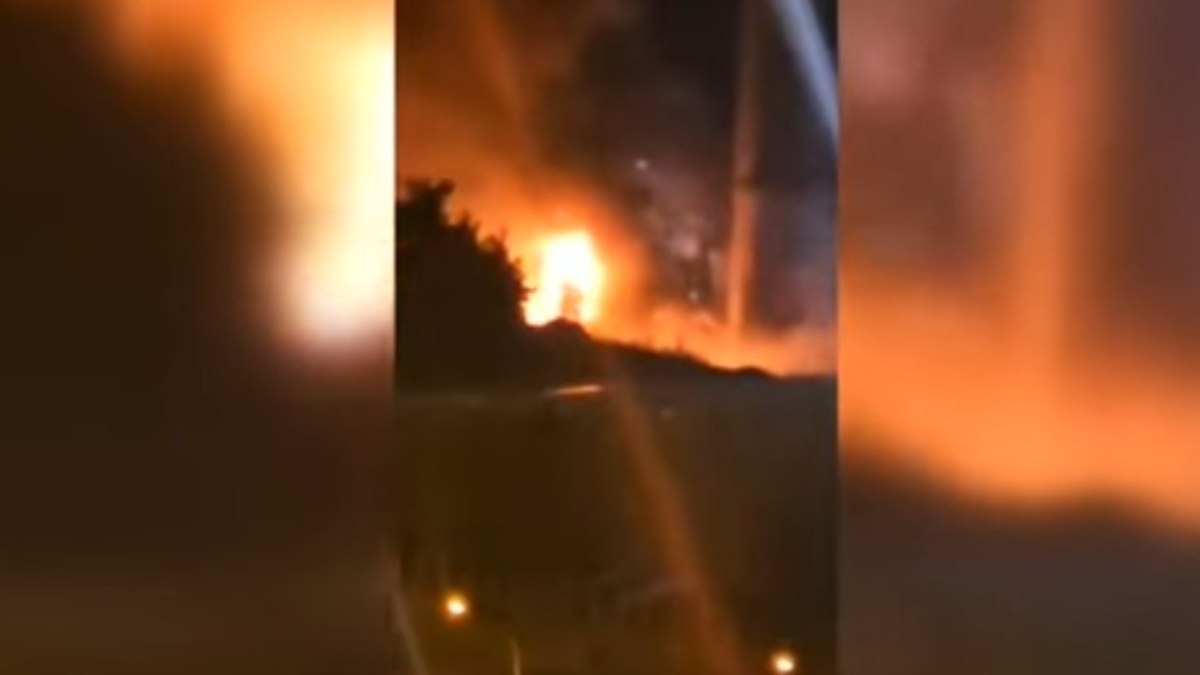 İzmir’de Tüpraş Rafinerisi’nde yangın