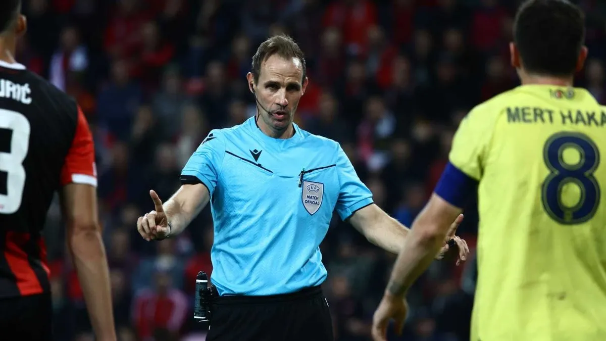 Slavia Prag – Fenerbahçe maçına Alman hakem: Sascha Stegemann