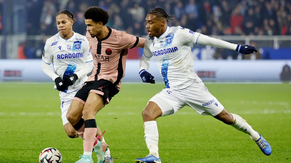 Paris Saint-Germain deplasmanda Auxerre’e takıldı