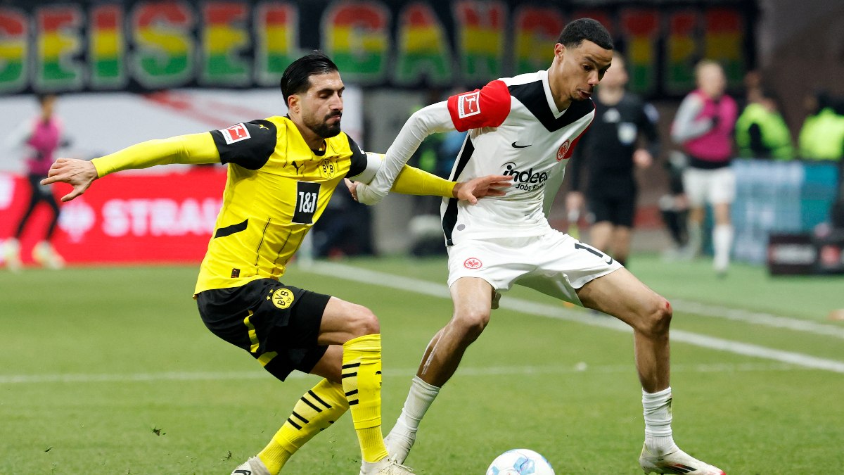 Borussia Dortmund deplasmanda Eintracht Frankfurt’a yenildi