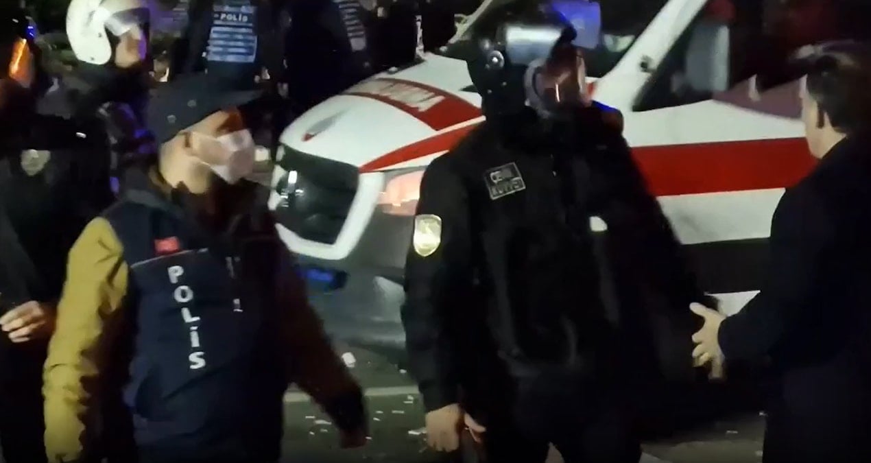 Saraçhane’deki polis müdahalesinin yeni görüntüsü ortaya çıktı