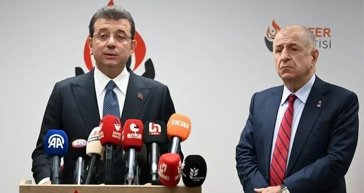 Ümit Özdağ’dan ‘İmamoğlu’ mesajı: Biraz önce karşılaştık, morali iyi